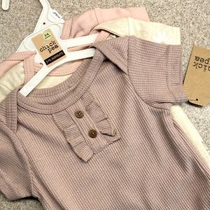 Three piece 3-6 M onesie pack